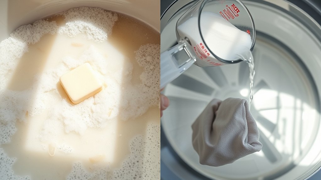 soap struggles with stains