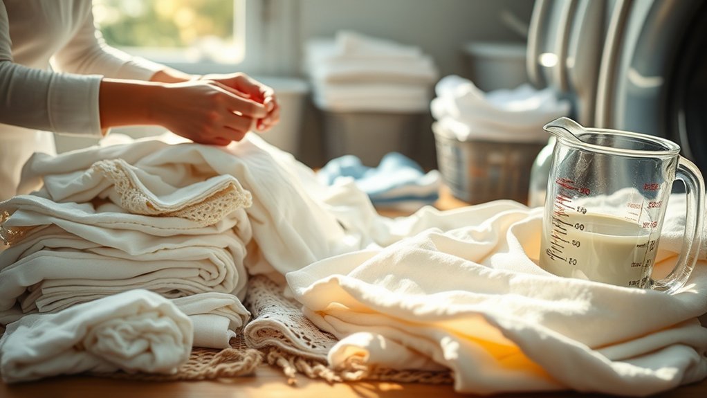 sort treat wash whites