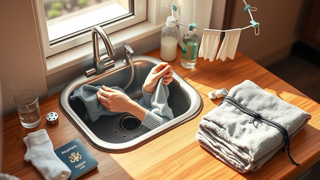 travel laundry essentials checklist