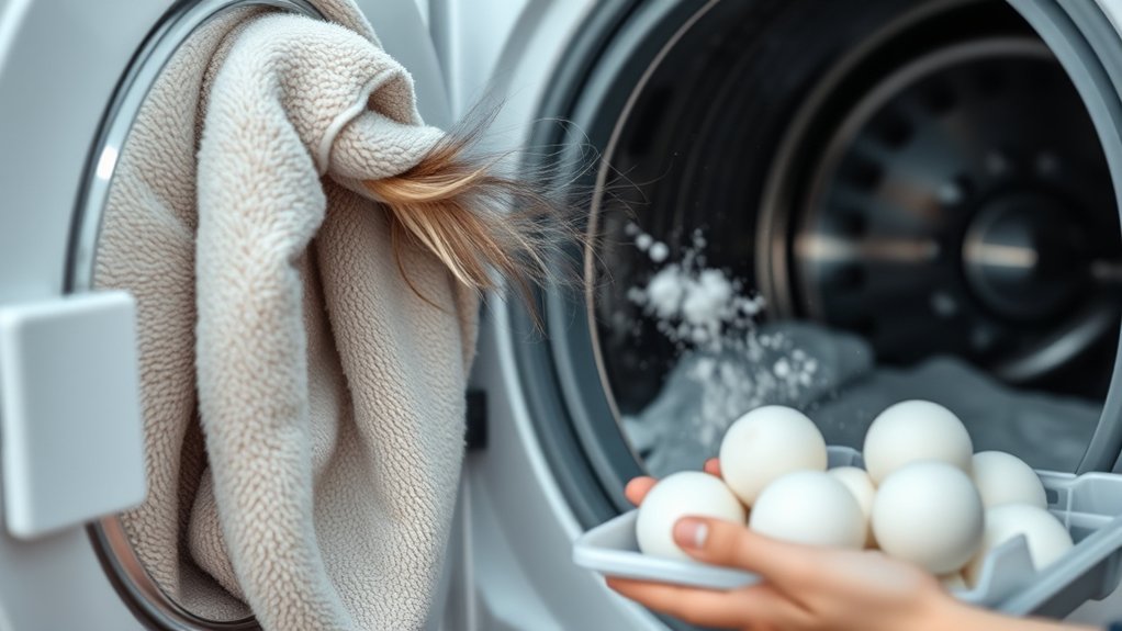 tumble dry to loosen