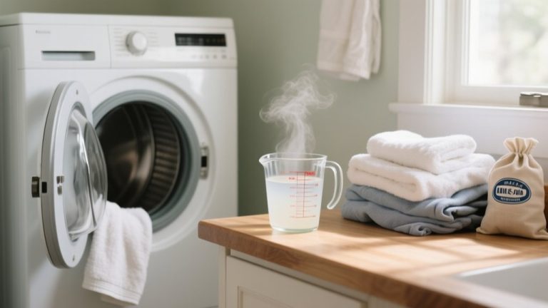 vinegar eliminates laundry odors