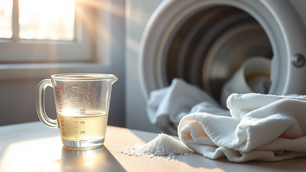 vinegar enhances laundry freshness