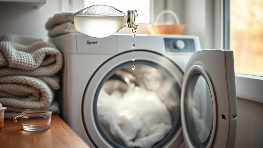 vinegar for rinse cycle