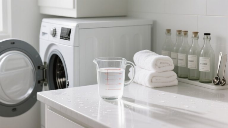 vinegar laundry measurement guide