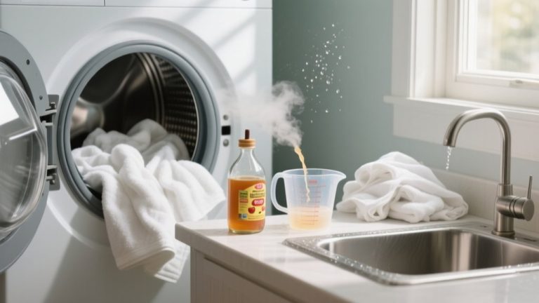 vinegar s laundry sanitizing effectiveness