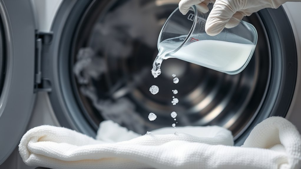 warm water enhances bleach disinfection