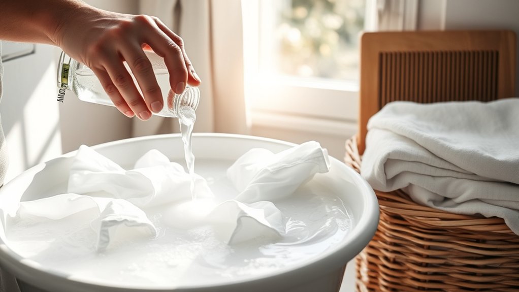 whiten clothes naturally without bleach
