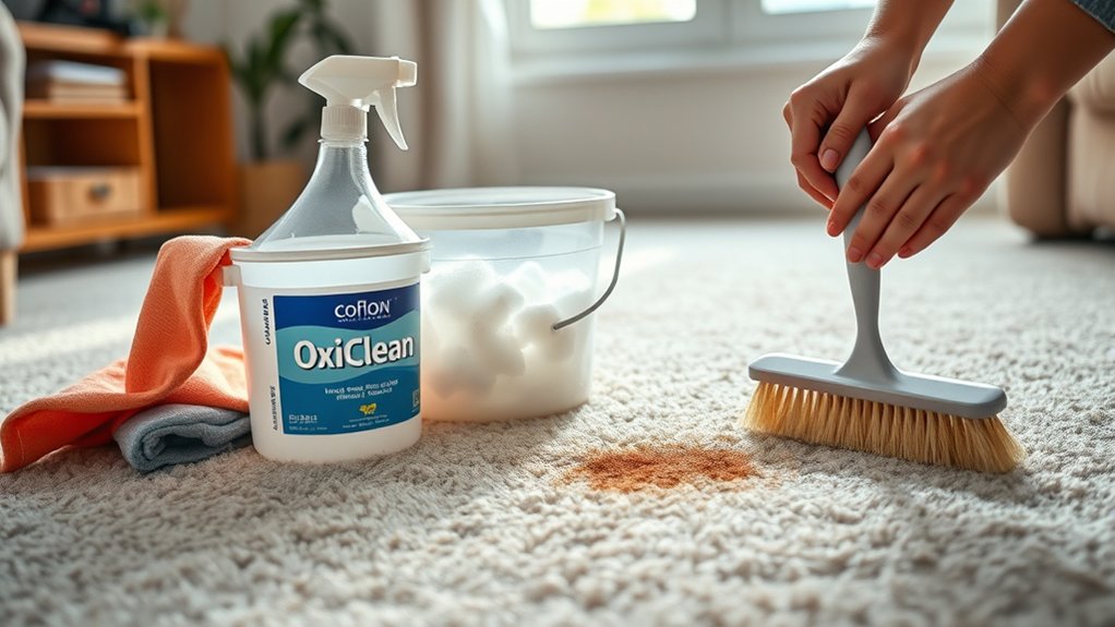 correct oxiclean carpet ratio