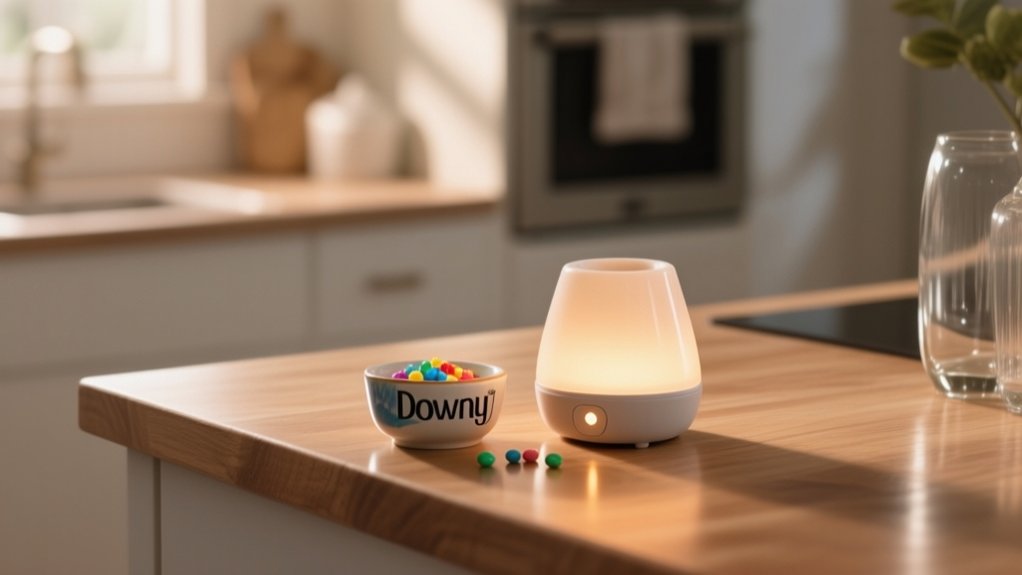 downy beads in warmer