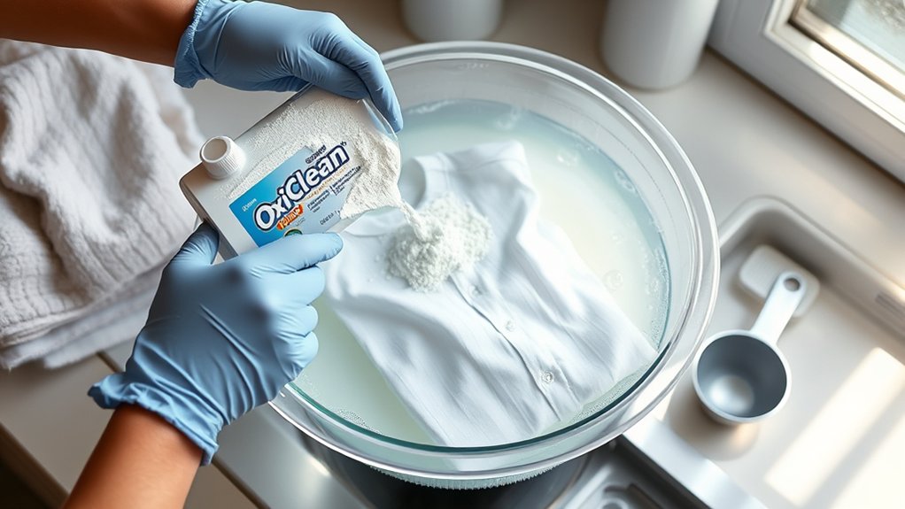 effective oxiclean pre soaking process