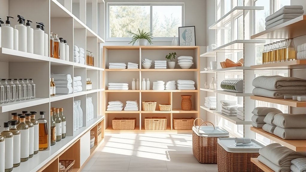 luxury laundry product boutiques