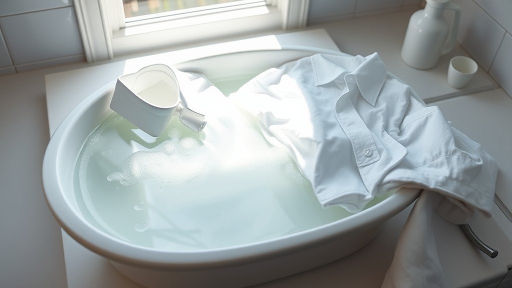 mix oxiclean for soaking