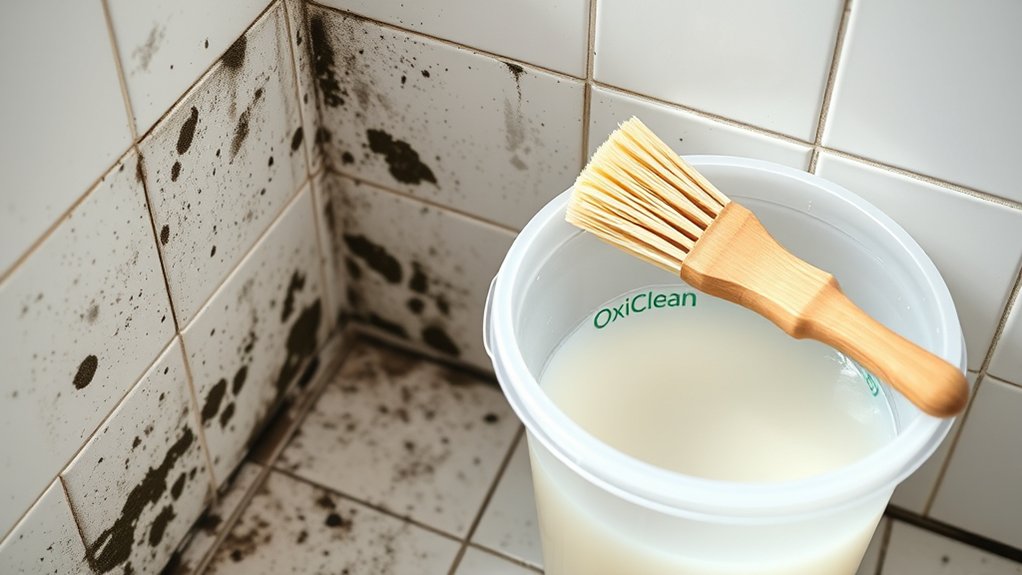 oxiclean effectively removes mold