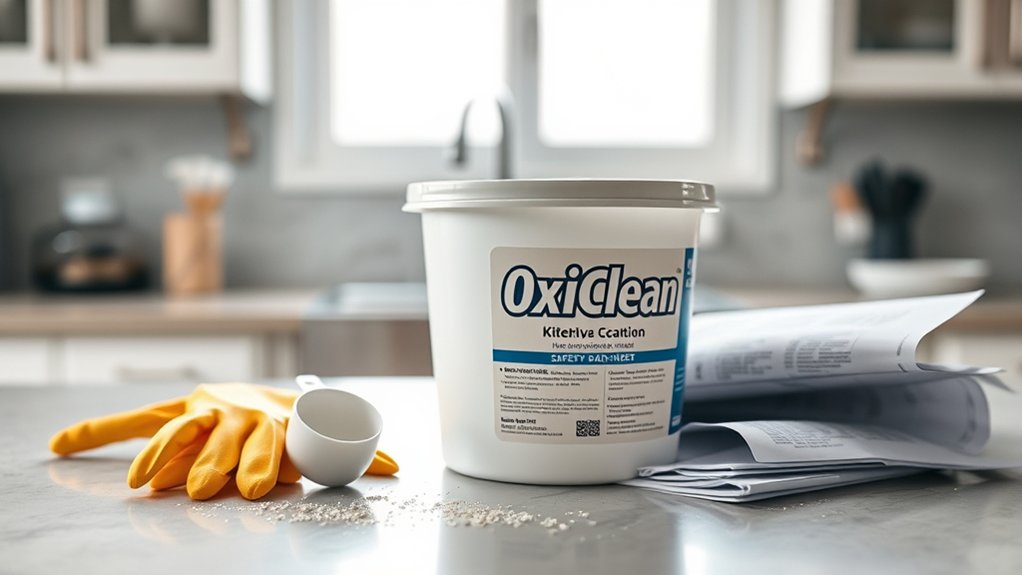 oxiclean safety warnings overview