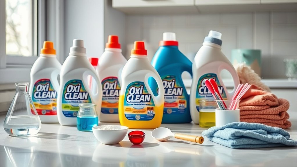 oxiclean uses oxidation methods