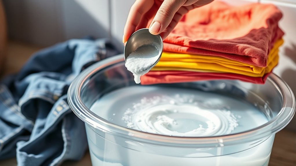 oxygen bleach preserves colors