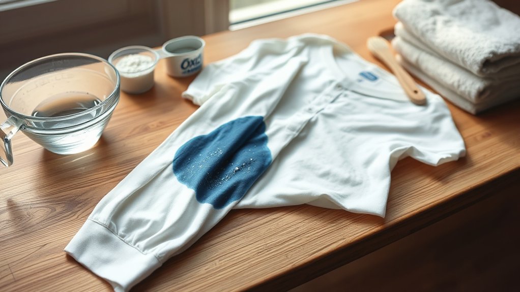 prepare fabric for cleaning