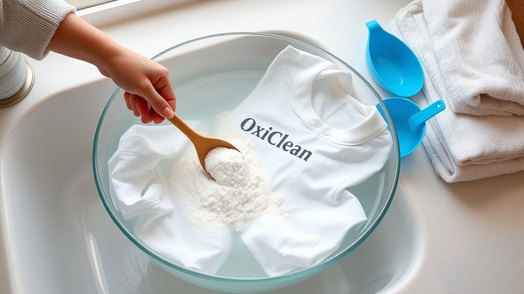 soak laundry for stain removal