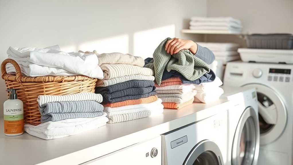 sort by color and fabric