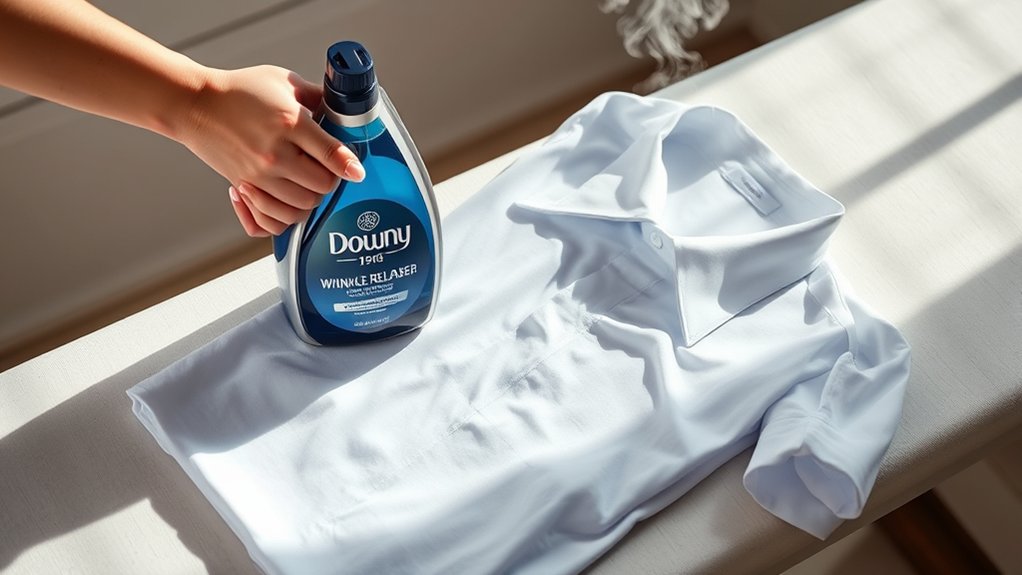 steam enhanced wrinkle removal technique