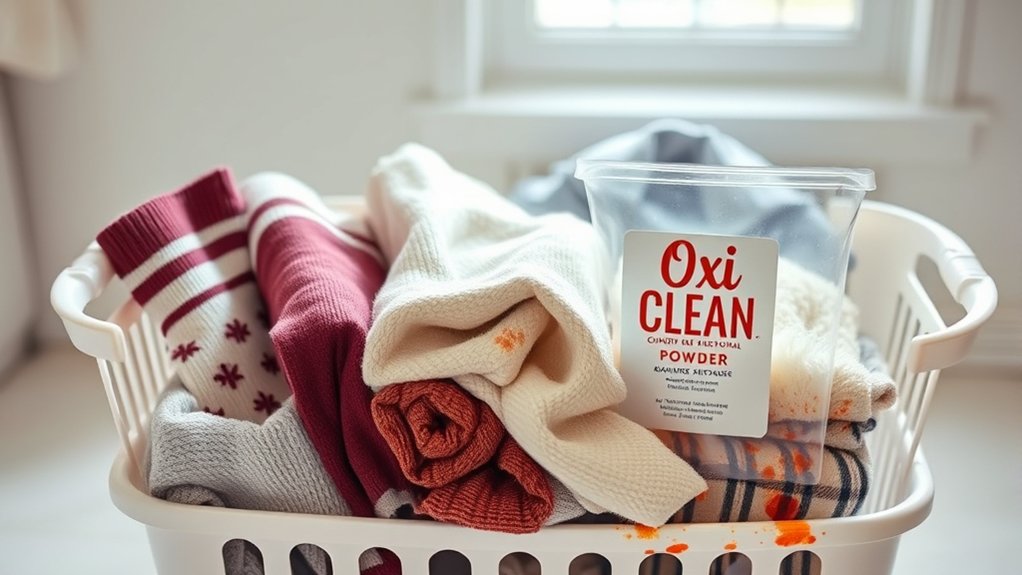 test before using oxiclean