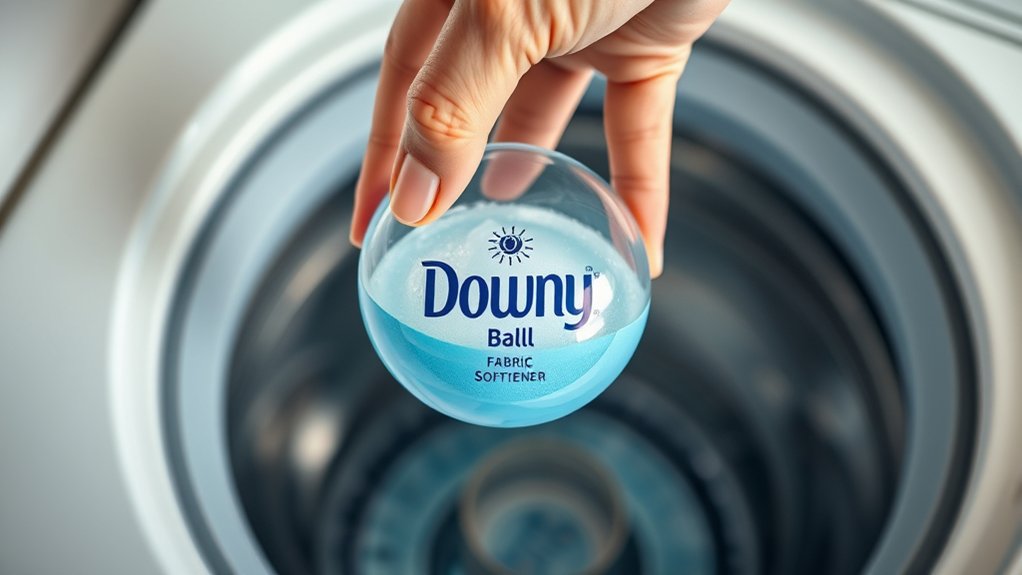 use downy ball correctly